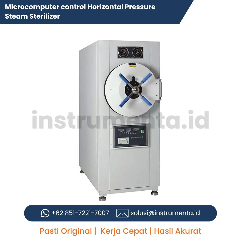Supplier Microcomputer Control Horizontal Pressure Steam Sterilizer JIBIMED WS Series Autoclave Laboratorium